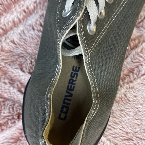 Converse gray size 9 men’s - Picture 12 of 13